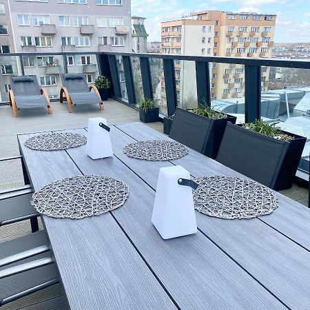 Hanza Tower Apartament Premium Plus Щецин Екстер'єр фото