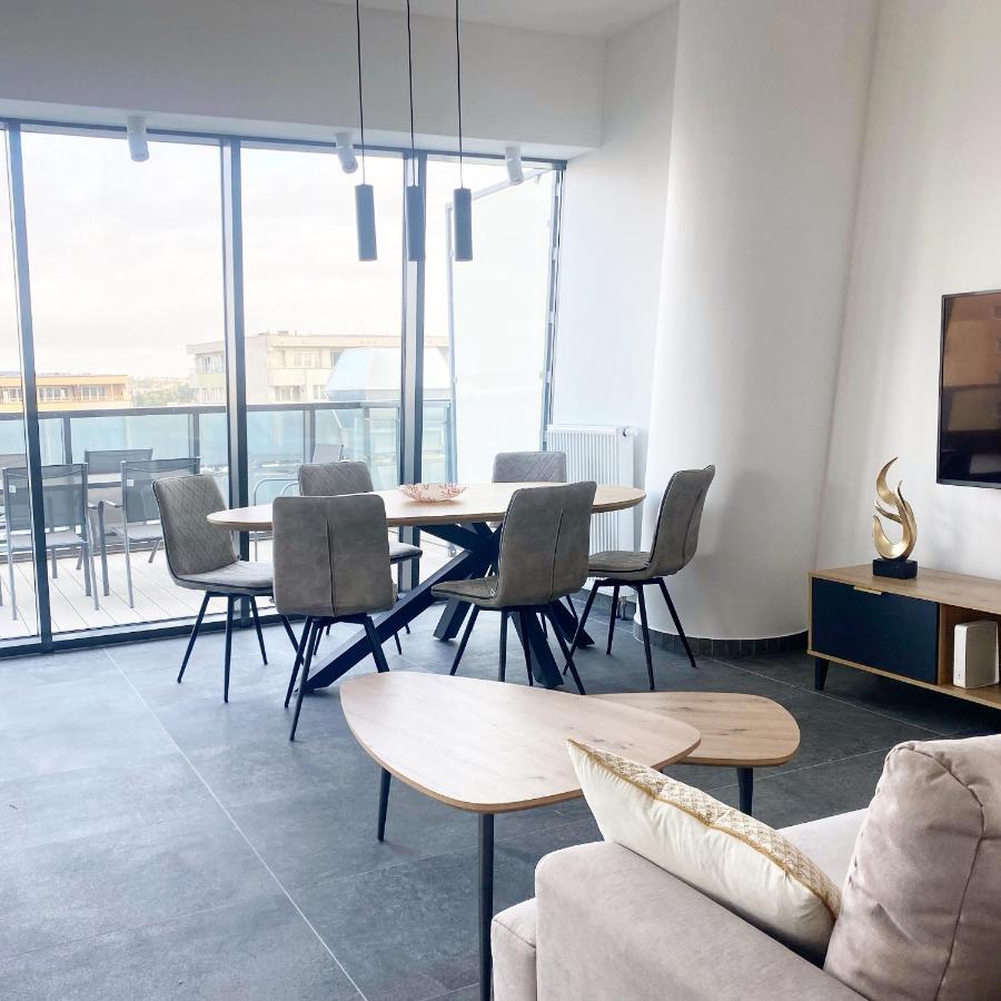 Hanza Tower Apartament Premium Plus Щецин Екстер'єр фото
