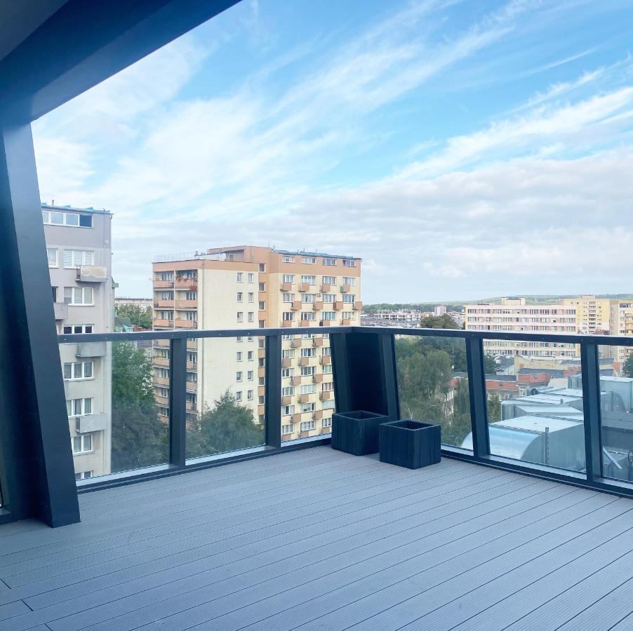 Hanza Tower Apartament Premium Plus Щецин Екстер'єр фото