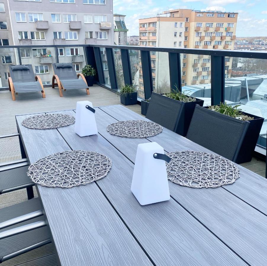 Hanza Tower Apartament Premium Plus Щецин Екстер'єр фото